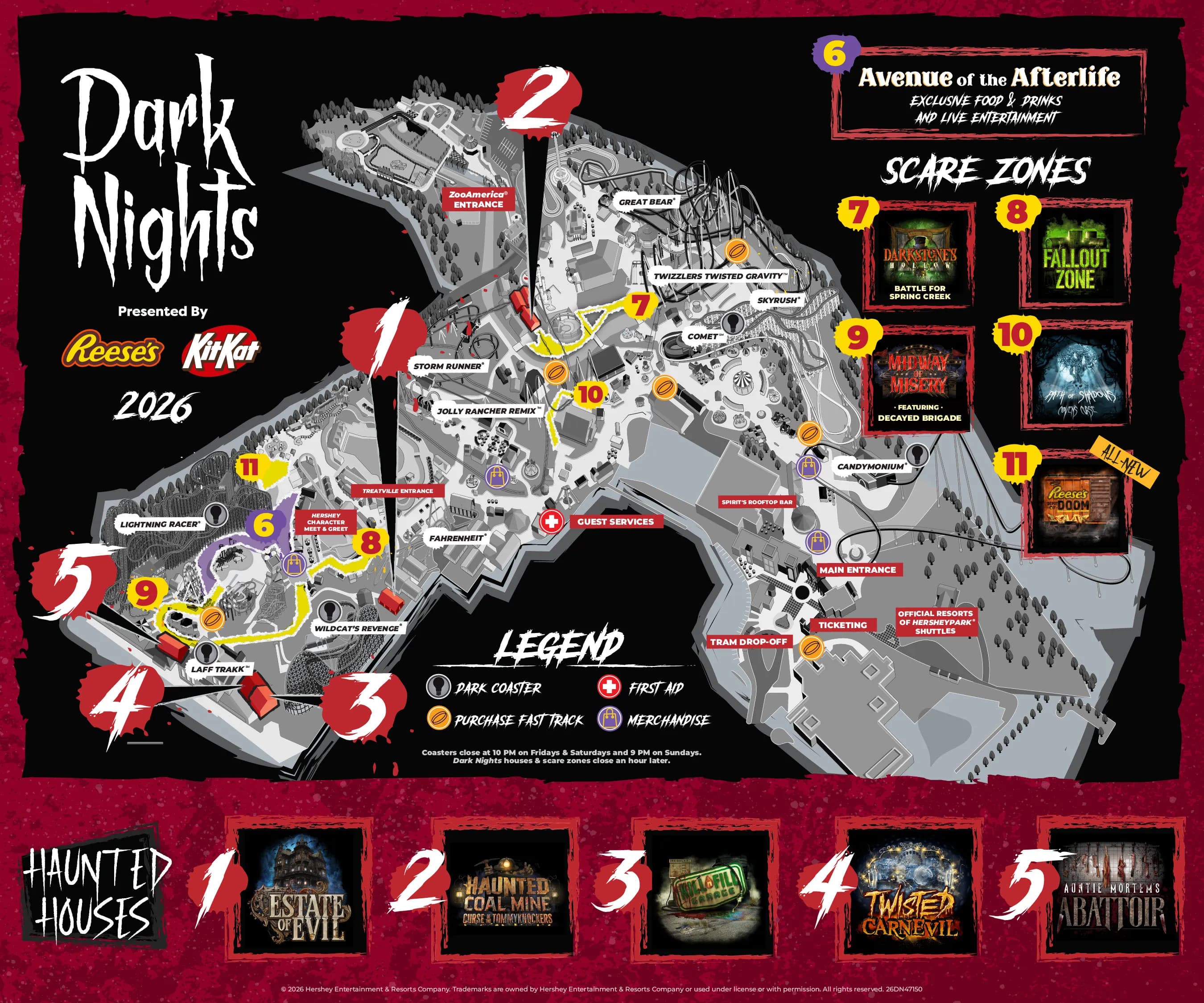 dark nights map