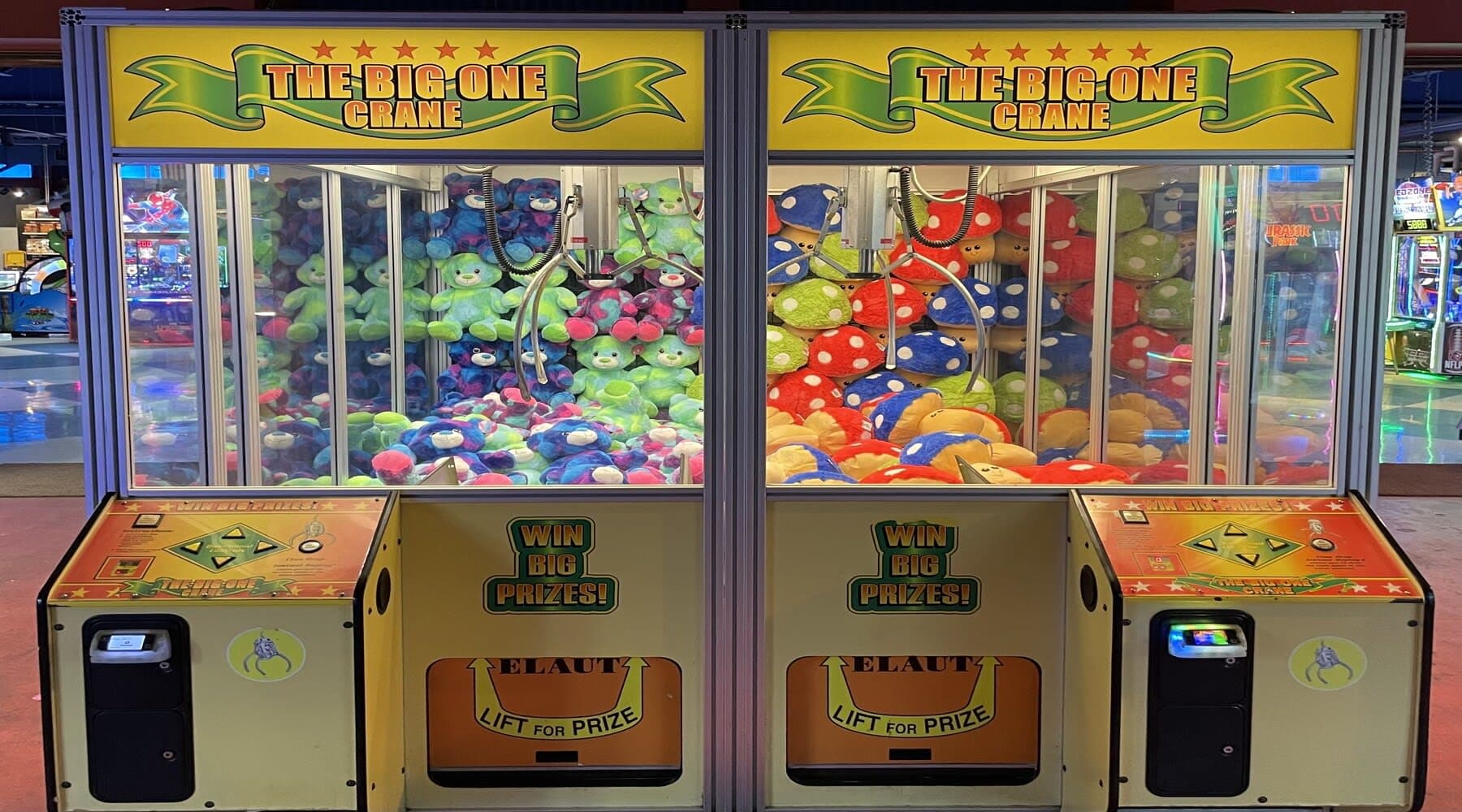 The Big Claw game located near Overlook