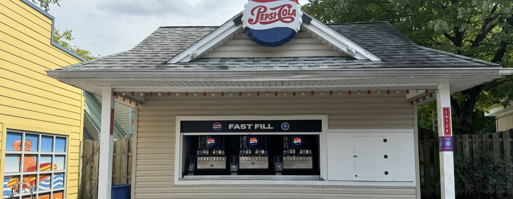 Pepsi Fast Fill Station at The Boardwalk