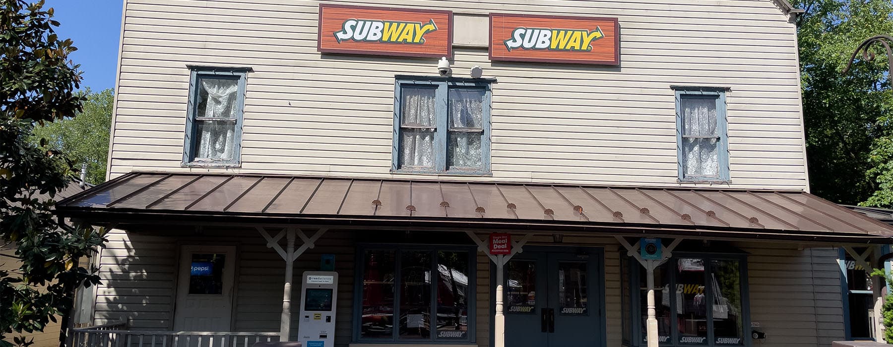 Subway location in Pioneer Frontier at Hersheypark