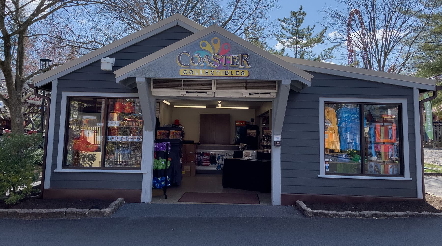 Coaster Collectibles gift shop at Hersheypark
