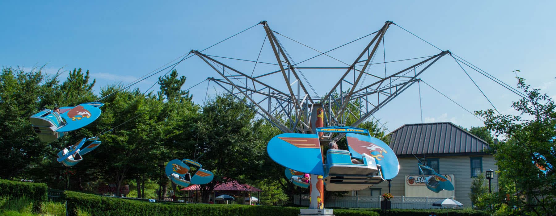 Frontier Flyer Ride at Hersheypark