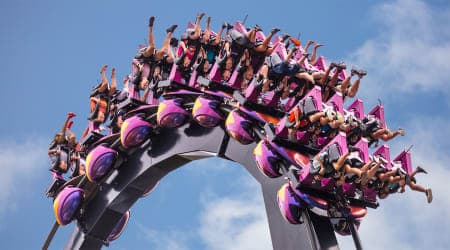 The Great Bear roller coaster