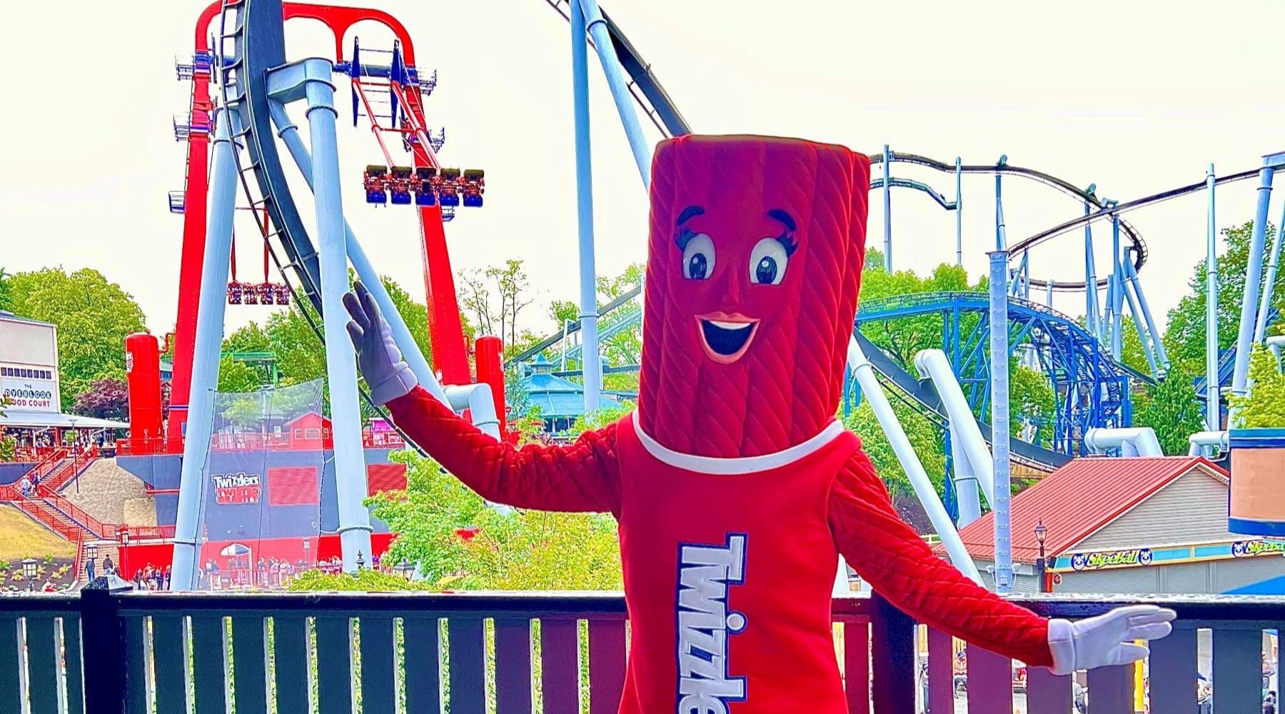 Twizzler Character at Hersheypark