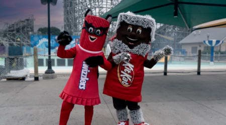 Twizz and Hersh in Halloween Costumes
