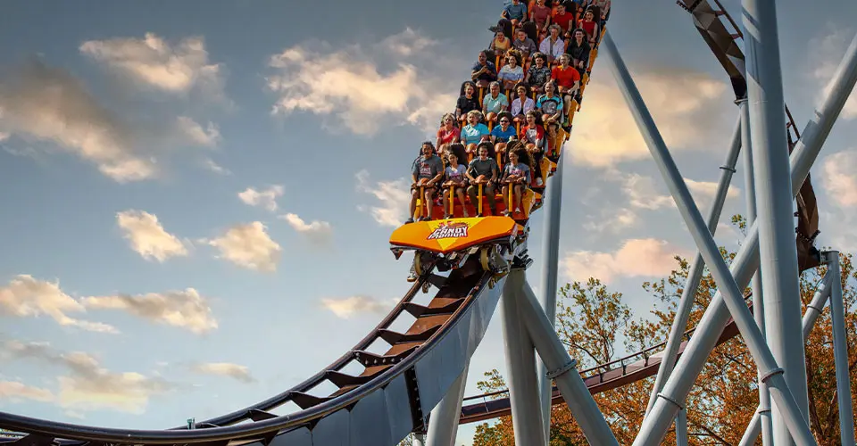 candymonium in the fall at hersheypark