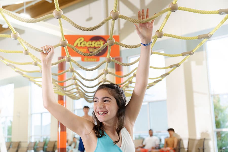 young girl waterworks resorts