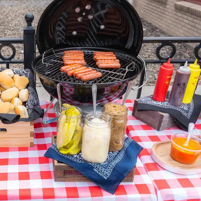 chocolatier tailgate hot dogs