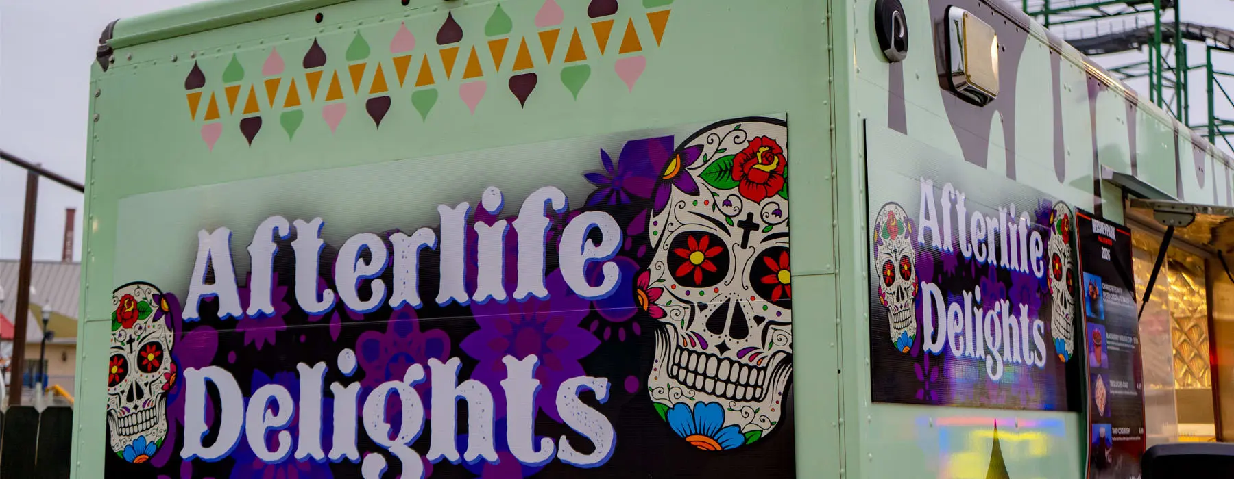 Afterlife Delights Food Stand Exterior