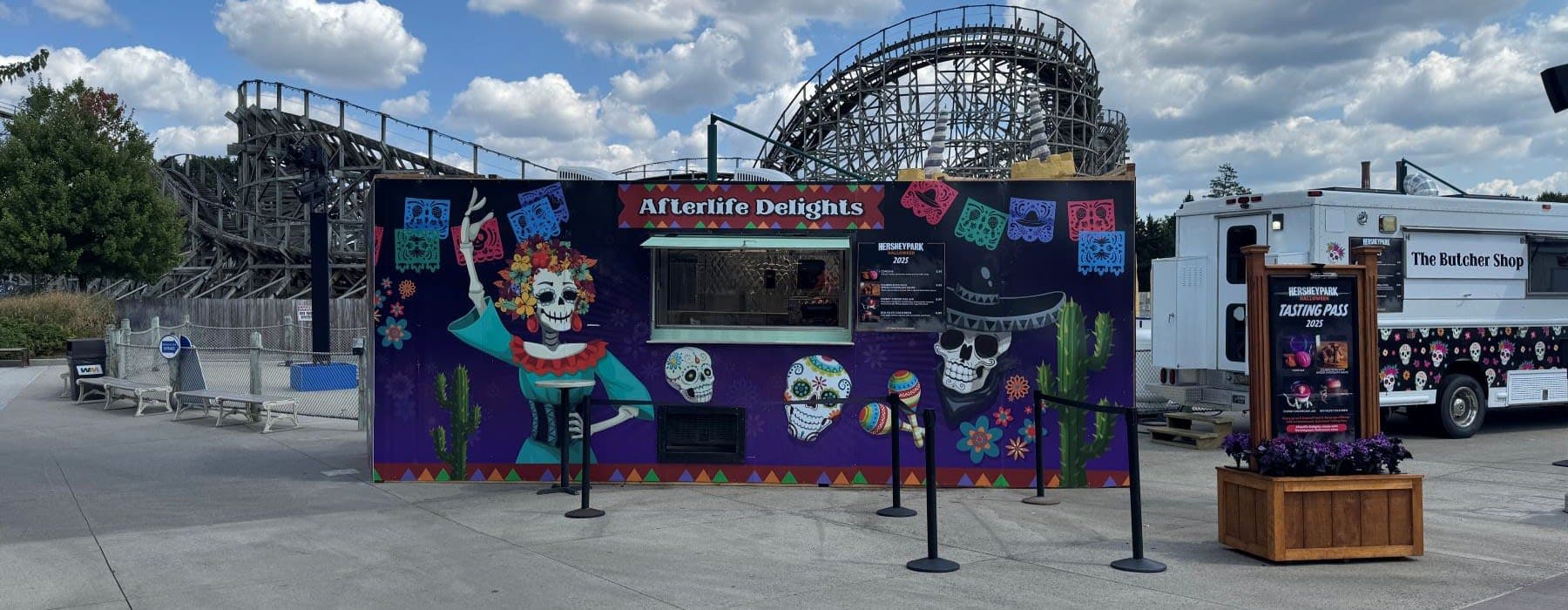 Afterlife Delights Food Stand Exterior