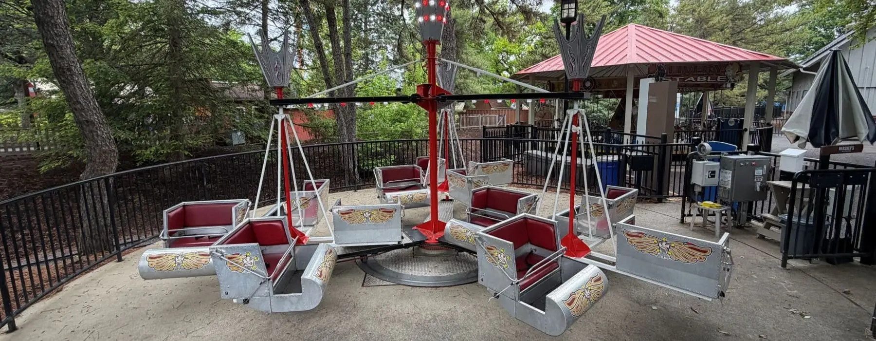 Mini Scrambler ride at Hersheypark
