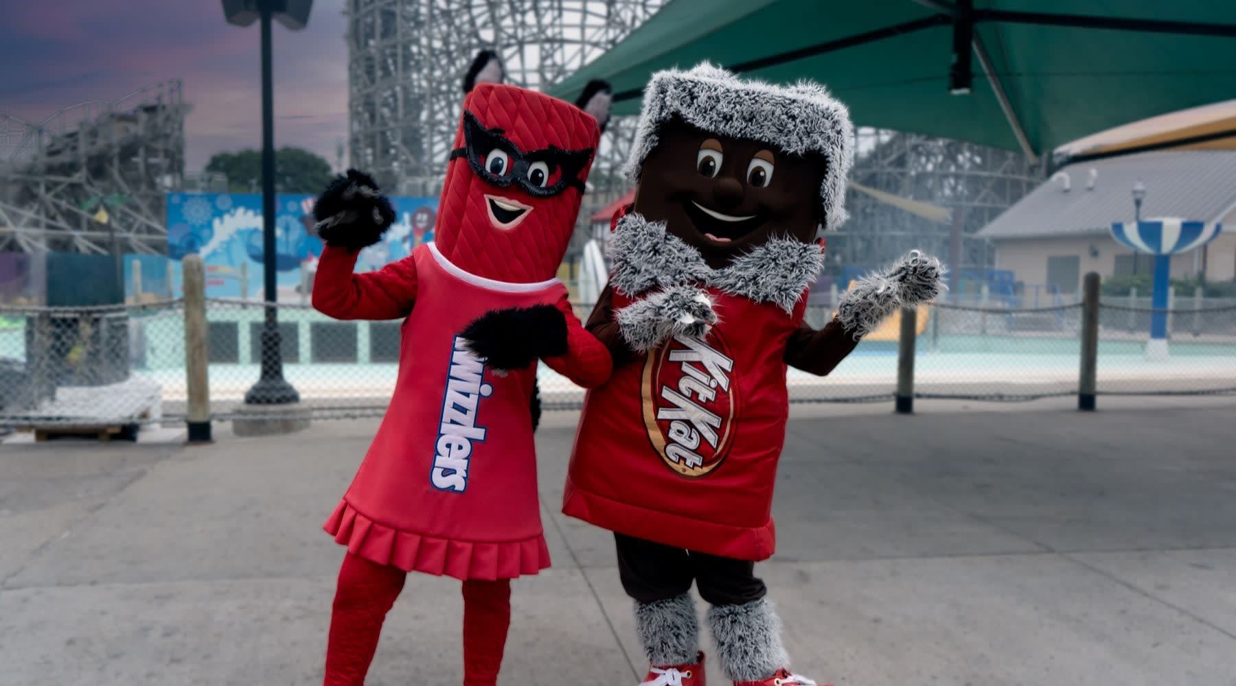 Twizz and Hersh in Halloween Costumes