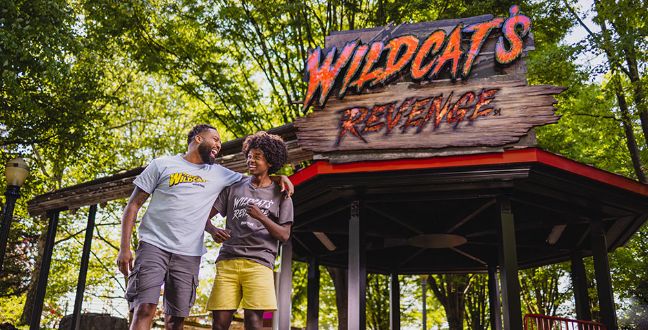Wildcat's Revenge roller coaster at Hersheypark