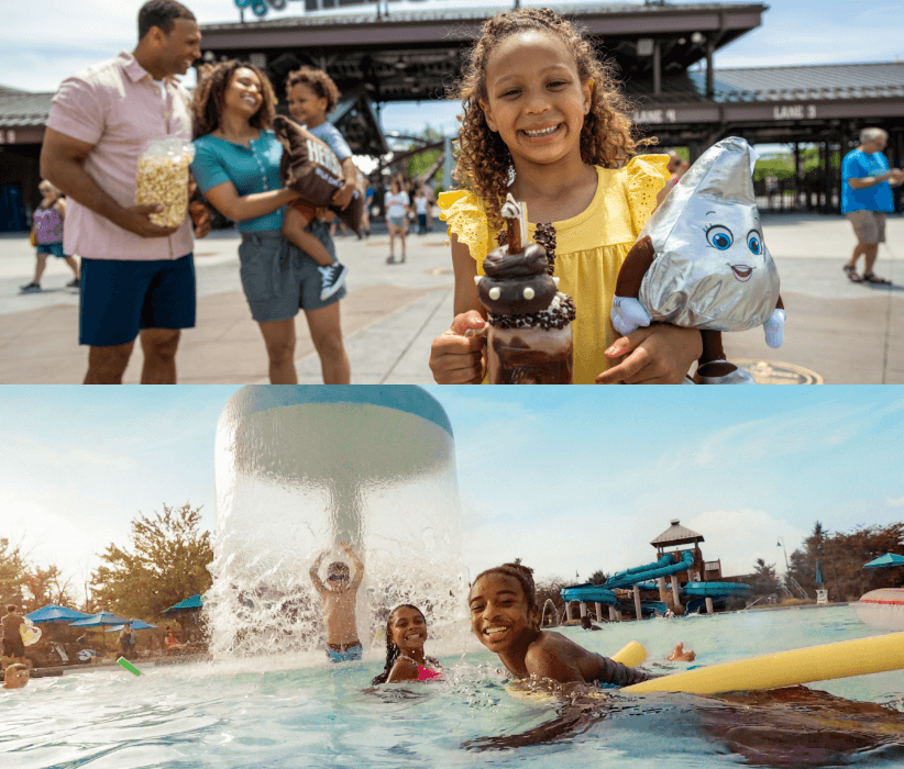Guests enjoying Hersheypark and The Official Resorts of Hersheypark