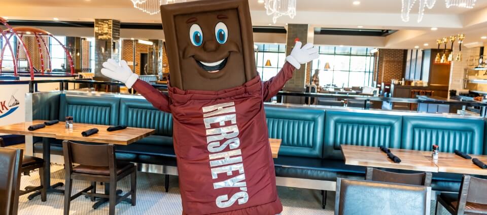 Breakfast with The Hershey's Characters at The Chocolatier
