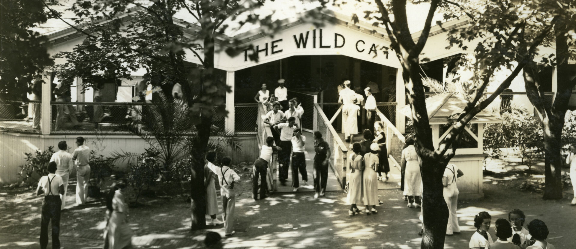 Wildcat entrance circa 1923