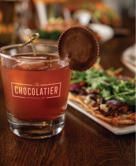 Hershey Themed Cocktails at the Chocolatier