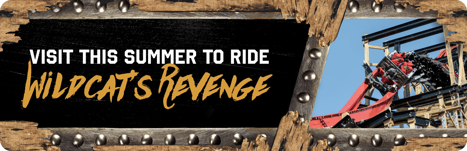 Visit This Summer To Ride Wildcat’s Revenge roller coaster at Hersheypark